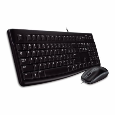 Logitech Keyboard MK120, US, black