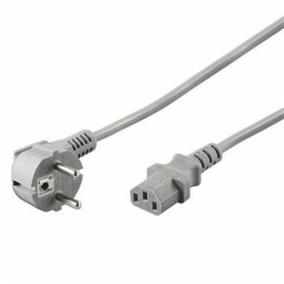 PremiumCord napájecí kabel 240V, délka 2m CEE7 pravoúhlý/...