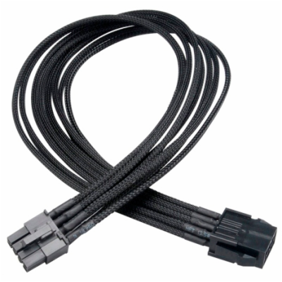 AKASA kabel FLEXA V8 prodloužení k 8pin VGA PSU, 40cm