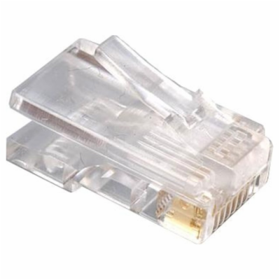 GEMBIRD PLUG3UP6/50 modular LAN plug 6u gold plated - set...