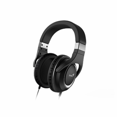 GENIUS headset HS-610/ černý/ 4pin 3,5 mm jack