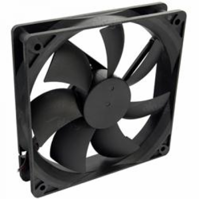 Akyga Ventilátor 12cm černý