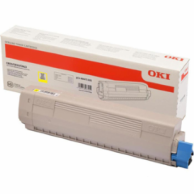 OKI Yellow toner do C823/C833/C843 (7 500 stránek)