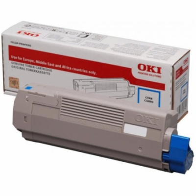 OKI 46507507 - originální OKI Cyan toner do C612 (6 000 s...