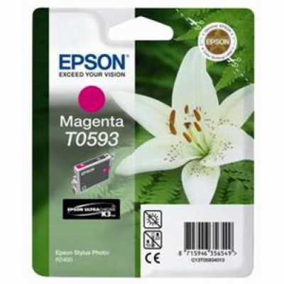 Epson C13T0593 - originální EPSON Ink ctrg magenta pro R2...