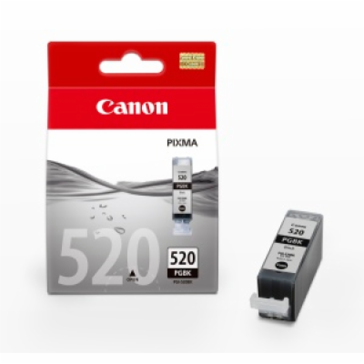 Canon inkoustová náplň PGI-520Bk/ černá