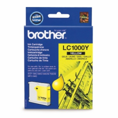 Brother LC-1000Y - originální Brother LC-1000Y (yellow, 4...