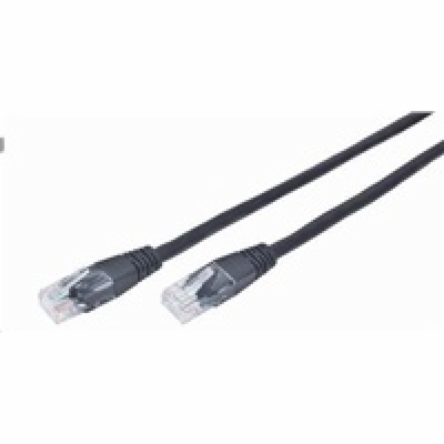 GEMBIRD kabel patchcord Cat5e UTP 5m, černý