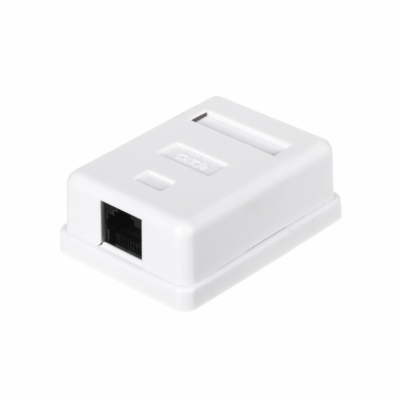 NETRACK 106-00 complete surface-mounted outlet 1xRJ45 UTP...