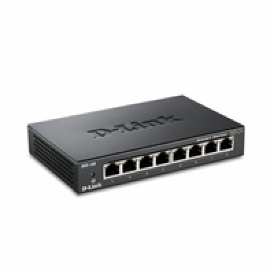 D-Link DGS-108/E 8-port 10/100/1000 Gigabit Metal Housing...