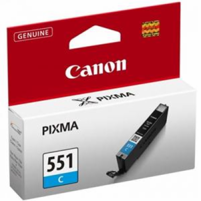 Canon CARTRIDGE CLI-551C azurová pro Pixma iP, Pixma iX, ...