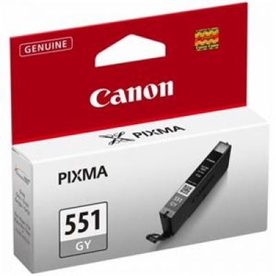 Canon CARTRIDGE CLI-551GY šedá pro PIXMA iP8750, MG5450, ...