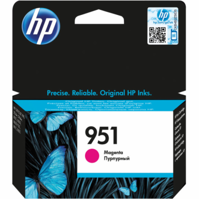 HP 951 Magenta Original Ink Cart, CN051AE (700 pages)