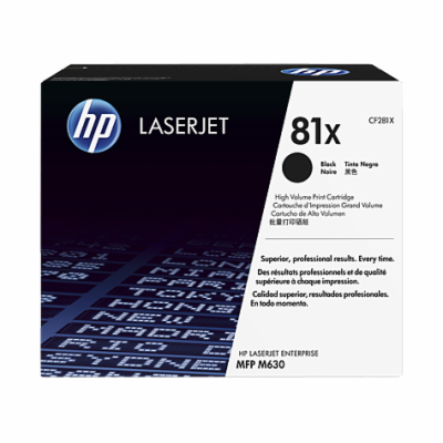 HP toner 81X/Black/25 000 stran