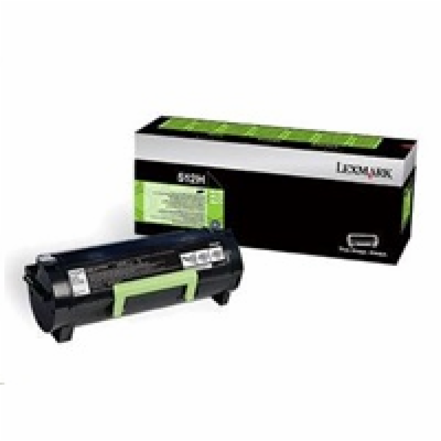 LEXMARK černý toner 512H pro: MS312/MS415, z programu Lex...