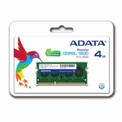 Adata/SO-DIMM DDR3L/4GB/1600MHz/CL11/1x4GB