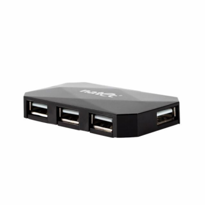 Natec Locust rozbočovač 4x USB 2.0 HUB, černý