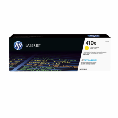 HP 410X Yellow LJ Toner Cart, CF412X (5,000 pages)