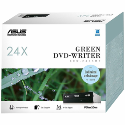 ASUS DRW-24D5MT černá, retail + SW