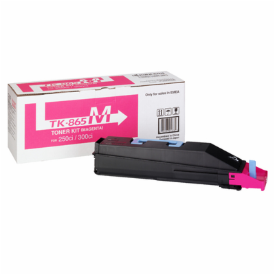 Kyocera toner TK-865M/ TASKalfa 250ci/ 12 000 stran/ purp...