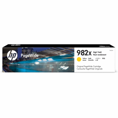 HP 982X High Yield Yellow Original PageWide Cartridge (16...