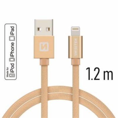 Swissten Datový Kabel Textile Usb / Lightning Mfi 1,2 M Z...