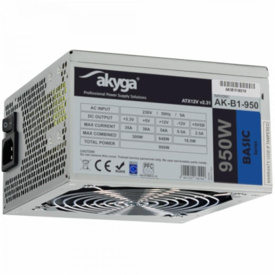 Akyga Basic Series 950W AK-B1-950 ATX Power Supply 950W F...