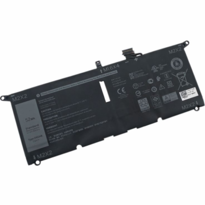 DELL baterie/ 4-článková/ 52 Wh/ pro XPS 13 9370/ 9380/ 7390