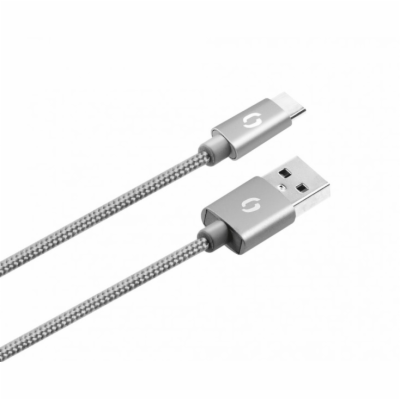 Aligator Premium USB-C šedý 1m DATKP08 Datový kabel ALIGA...