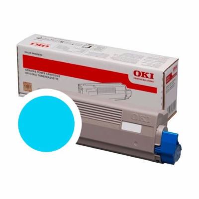 OKI 46861307 - originální OKI Cyan toner do C834/C844 (10...