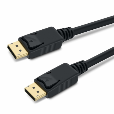 PremiumCord DisplayPort 1.3 přípojný kabel M/M, zlacené k...