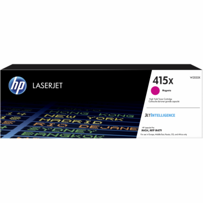 HP 415X Magenta LaserJet Toner Cartridge (6,000 pages)