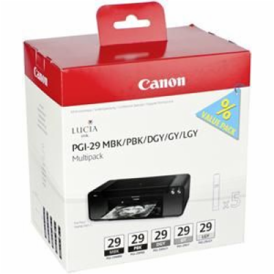 Canon 4868B018 - originální Canon cartridge PGI-29 MBK/PB...