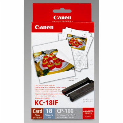 Canon KC18IF nálepka Canon KC18IF nálepka 54x86 18ks do t...