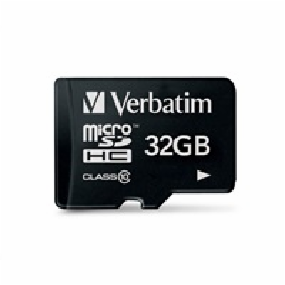 VERBATIM MicroSDHC karta 32GB Premium, U1