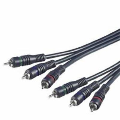 Kabel 3x CINCH-3x CINCH M/M 10m HQ