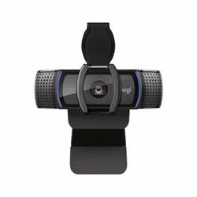 Logitech HD Webcam C920S, kamera vč. krytky