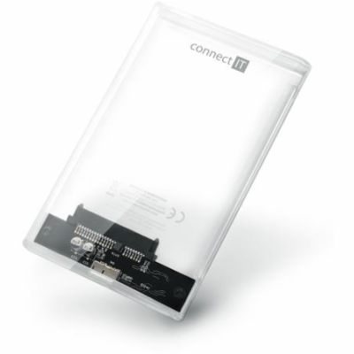 CONNECT IT ToolFree Clear externí box pro HDD 2,5" SATA, ...