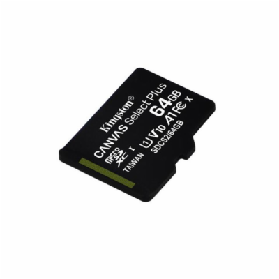 Kingston MicroSDXC karta 64GB micSDXC Canvas Select Plus ...