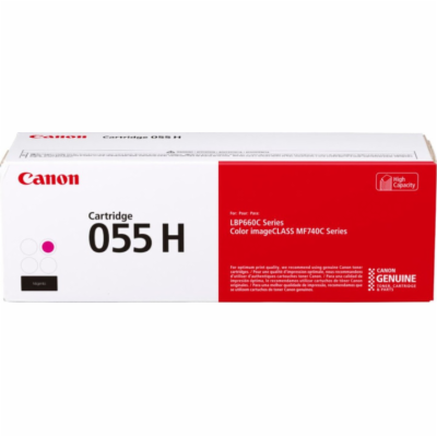 Canon TONER CRG-055H purpurový pro i-SENSYS LBP663Cdw, LB...