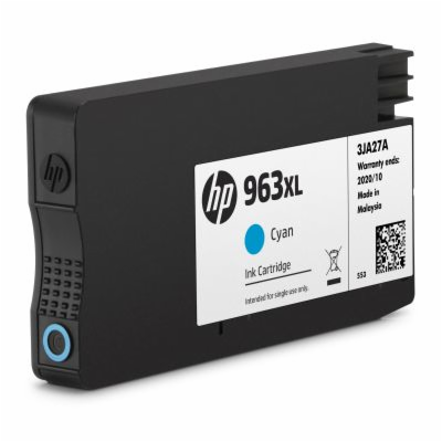 HP 963XL originální inkoustová kazeta azurová 3JA27AE Ink...