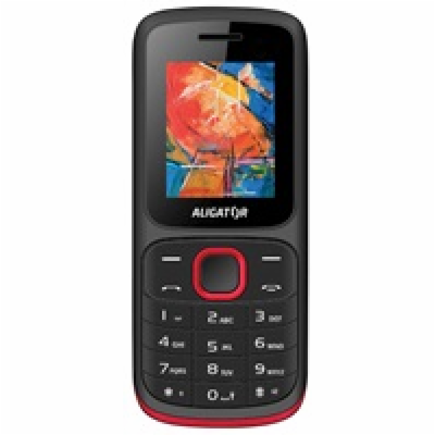 ALIGATOR D210 Dual sim černo-červený