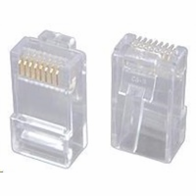 Konektor RJ45 CAT5E UTP 8p8c pro licnu 1ks