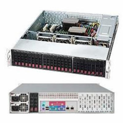 SUPERMICRO 2U chassis 24x 2,5" HS SAS/SATA (6x SFF 8643),...