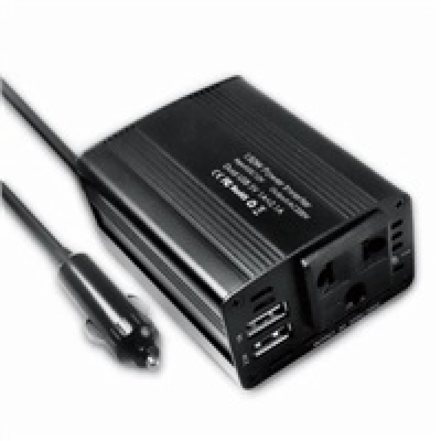 Eurocase PI-150-CARPLUG 12V/230V 150W EUROCASE měnič napě...