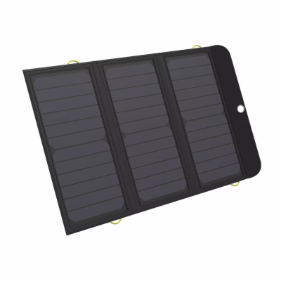 Sandberg Solar Charger 21W 2xUSB+USB-C, solární nabíječka...