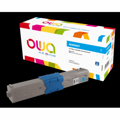 OWA Armor toner kompatibilní s OKI 46490607, 6000st, modr...