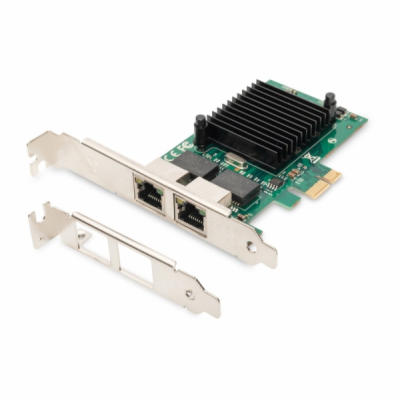 Digitus Karta Gigabit Ethernet PCI Express, dvouportová 3...