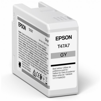 EPSON ink Singlepack Gray T47A7 UltraChrome Pro 10 ink 50ml