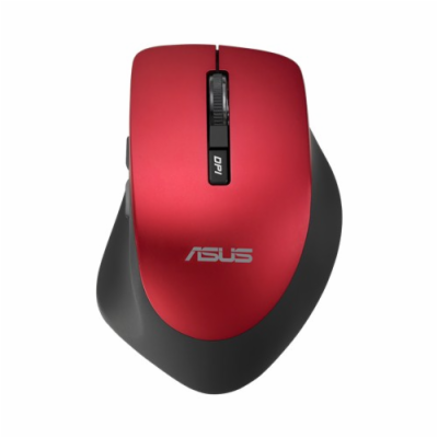 ASUS WT425/ Ergonomická/ Optická/ Bezdrátová USB/ Červená